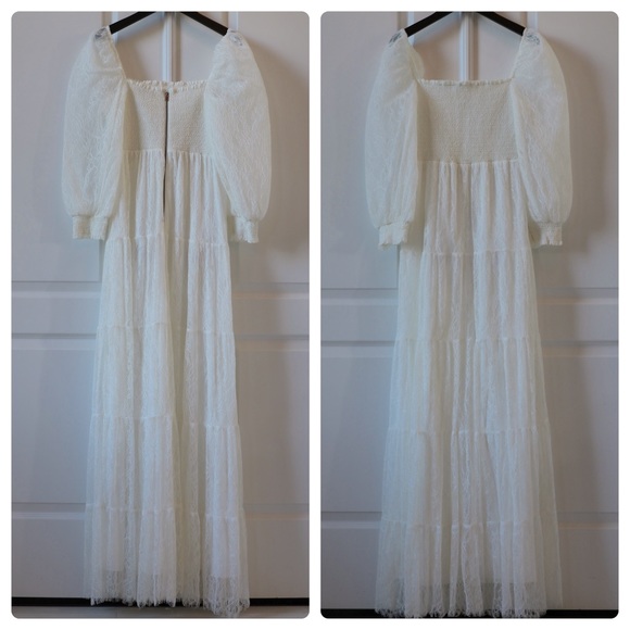 ALICE + OLIVIA Cooper Lace Maxi Dress - Picture 7 of 10